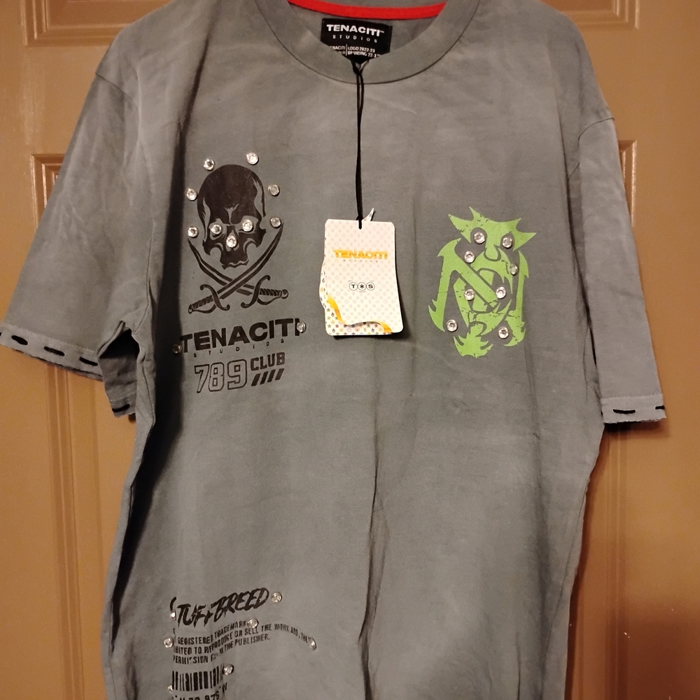 Gray Graphic Men's Tee